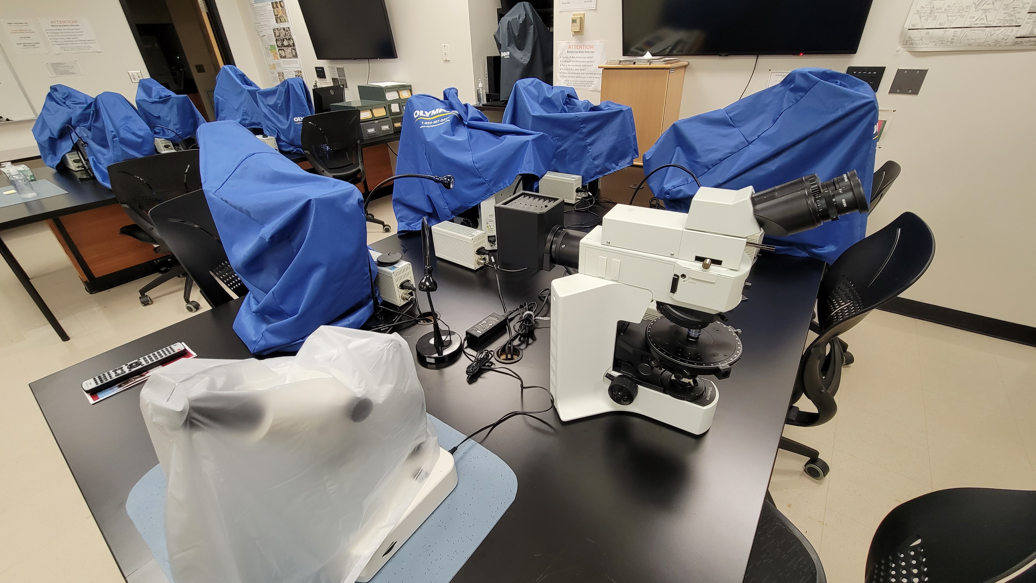 microscopy lab