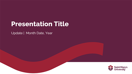 SMU PowerPoint Template